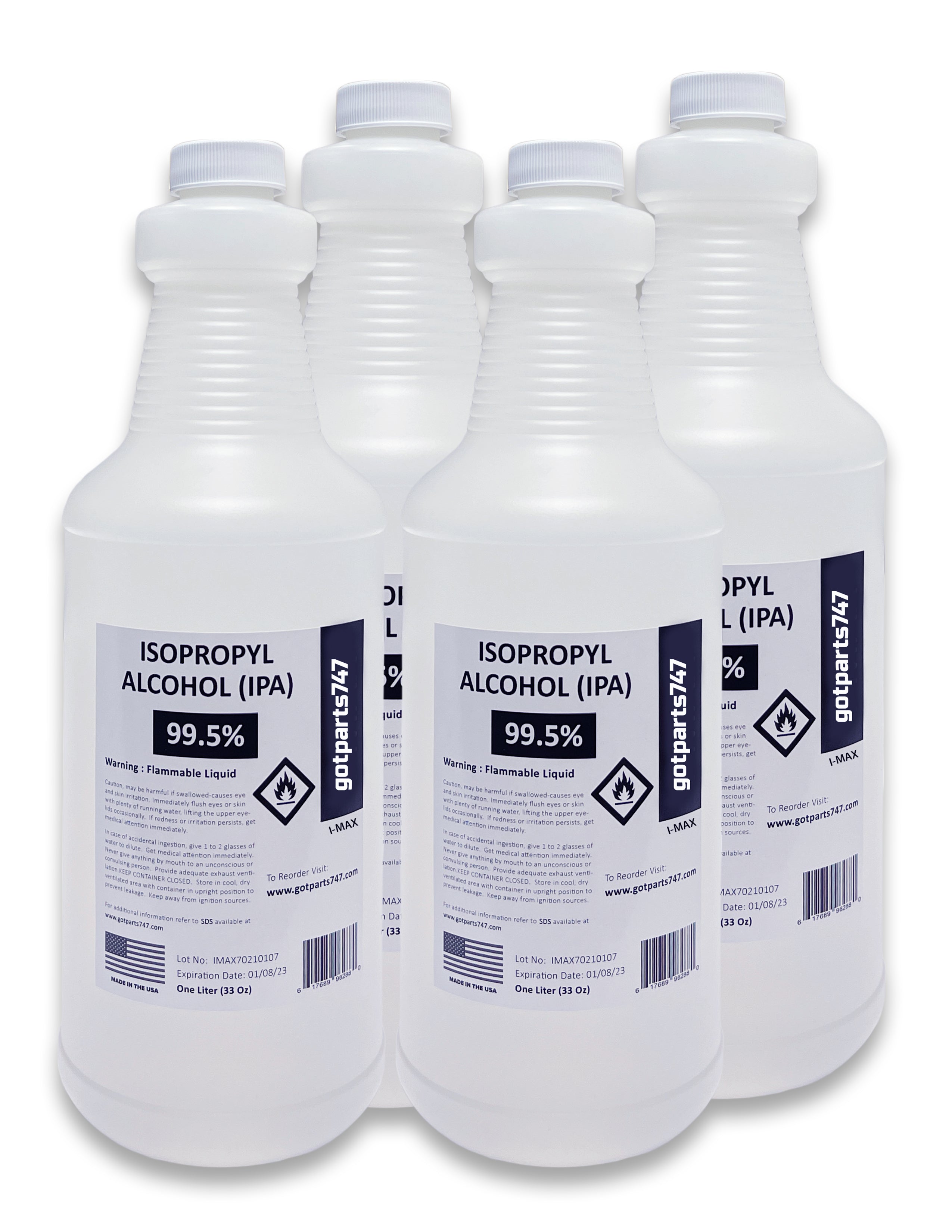 Isopropyl Alcohol (IPA) 99.8% - 1 Litre