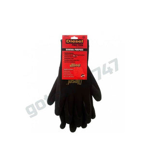 Diesel Black Gloves