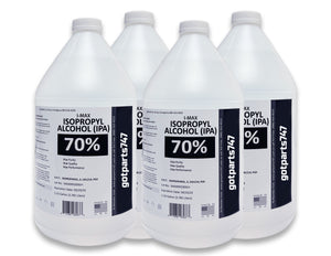 Isopropyl Alcohol - IPA 70% (4x1 Gallon)