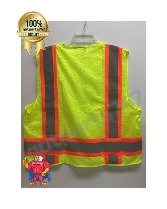 High Visibility Safety Vest [Neon Yellow]